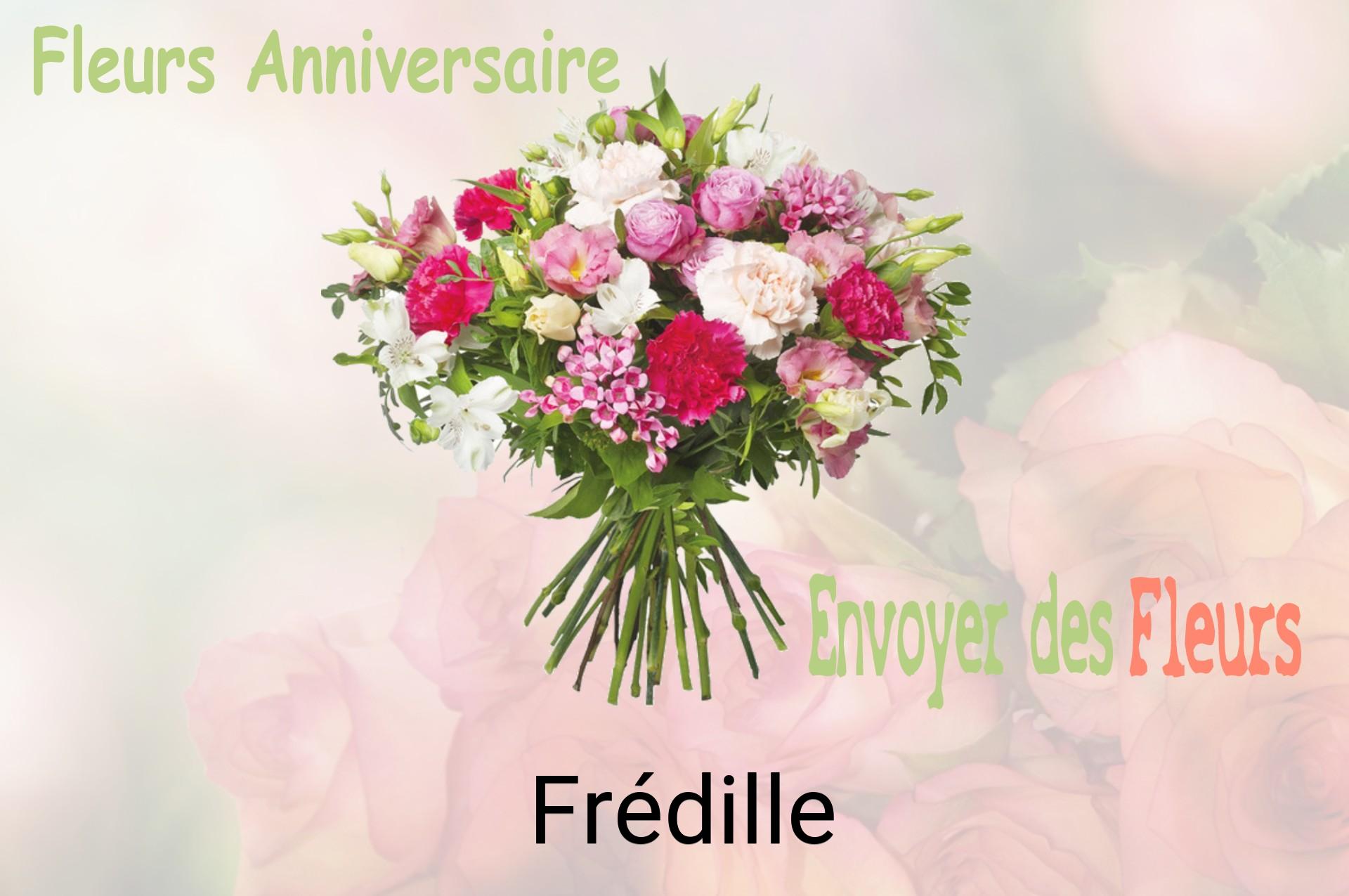 Bouquet de fleurs d’anniversaire livré à Frédille